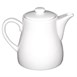Théières blanches Olympia Whiteware 480ml (Lot de 4)