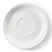 Soucoupes pour tasses à cappuccino blanches 180mm Olympia (Lot de 12)
