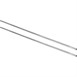 Poteaux chromé montant droit Vogue 1830mm (Lot de 2)