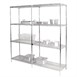 Lot de 2 étagères métalliques Vogue 1220x 610mm