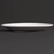 Assiettes à bord large Olympia Linear 150mm (Lot de 12)
