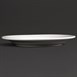Assiettes à bord large Olympia Linear 200mm (Lot de 12)