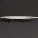 Assiettes à bord large Olympia Linear 250mm (Lot de 12)