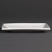 Assiettes carrées blanches Olympia Whiteware 140mm (lot de 12)