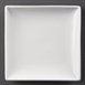 Assiettes carrées blanches Olympia Whiteware 180mm (lot de 12)
