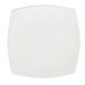 Assiettes carrées bords arrondis blanches Olympia 240mm (Lot de 12)