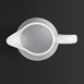 Pots à lait blancs Olympia 170ml (Lot de 6)