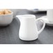 Pots à lait blancs Olympia 170ml (Lot de 6)