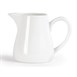 Pots à lait blancs Olympia 212ml (Lot de 6)