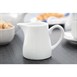Pots à lait blancs Olympia 305ml (Lot de 6)