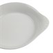 Plats ronds à oreilles blancs 156 x 126mm Olympia (Lot de 6)