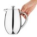 Cafetière à piston en inox isotherme Olympia 6 tasses