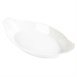 Plats ovales à oreilles blancs Olympia 290 x 166mm (Lot de 6)