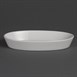 Plats À Sole Ovales Blancs Olympia 195 x 110mm (Lot de 6)