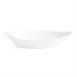 Plats ovales à oreilles blancs Olympia 253 x 140mm (Lot de 6)