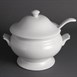 Soupière et louche Olympia Whiteware 2,5L