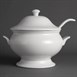 Soupière et louche Olympia Whiteware 2,5L
