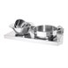Etagère murale en acier inoxydable Vogue 600mm