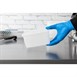 Gants en nitrile sans poudre bleus (paquet de 100)