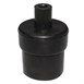 Pieds noirs pour chaises et tabourets en acier Bolero Bistro (Lot de 4)