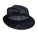 Chapeau Trilby bleu marine