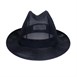 Chapeau Trilby bleu marine