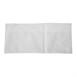 Serviettes blanches simple épaisseur 90 x 120mm (Lot de 6000)