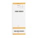 Carnets de commande feuilles simples avec numéros détachables (lot de 50)