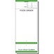 Carnets de commande feuilles simples avec numéros détachables (lot de 50)