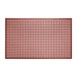 Tapis en caoutchouc antidérapant et antifatigue Jantex rouge 1500 x 900mm