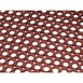 Tapis en caoutchouc antidérapant et antifatigue Jantex rouge 1500 x 900mm