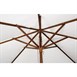 Parasol carré Bolero 2,5m crème
