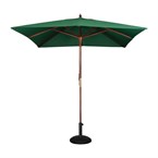 Parasol carré Bolero 2,5m vert