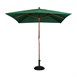 Parasol carré Bolero 2,5m vert