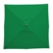 Parasol carré Bolero 2,5m vert