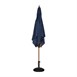 Parasol carré Bolero 2,5m bleu marine