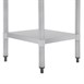 Tables en acier inoxydable sans rebord Vogue profondeur de 700mm