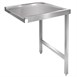 Table de sortie droite pour lave-vaisselle à capot Vogue 600mm