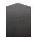 Table carrée avec pieds aluminium Bolero noire 750mm
