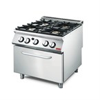Fourneau gaz sur four à gaz Gastro M 70/80 CFGB