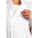 Veste de cuisine mixte Whites Boston manches courtes blanche