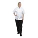 Veste de cuisine mixte Whites Boston manches courtes blanche
