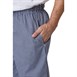 Pantalon de cuisine mixte Whites Vegas petits carreaux bleus et blancs