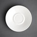 Soucoupe pour tasse espresso Olympia blanche  (Lot de 12)