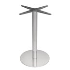 Pied de table rond en acier inoxydable Bolero
