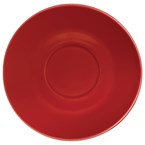 Soucoupe pour tasses 228ml et 340ml Olympia rouge (Lot de 12)