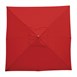 Parasol carré Bolero 2,5m rouge