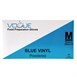 ACHAT EN GROS Gants en vinyle poudrés bleus x500 avec support mural GRATUIT