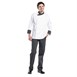 Pantalon de cuisine mixte Chaud Devant Ligne Noir rayé noir et blanc 46