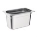 Ensemble de 4 bacs GN 1/4 en inox avec couvercles Vogue